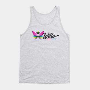 Willo (dark) Paladins Champion Logo Tank Top